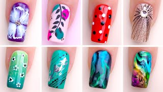 14 Easy Nails Art At Home for Beginners  Olad Beauty [upl. by Eidnas167]