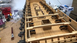 The Most Difficult Model Ship To Ever Build  172 HMS VICTORY 03 [upl. by Bonaparte]