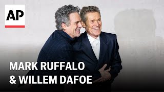 Mark Ruffalo amp Willem Dafoe interview  Making Poor Things [upl. by Caves]