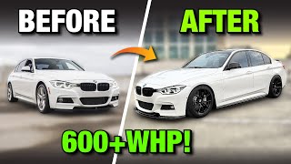 BUILDING A BMW F30 340i IN 10 MINUTES [upl. by Adiaroz]