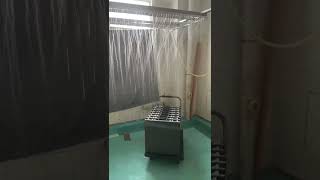 LED Display has a shower IP65 Waterproof test leddisplay [upl. by Naahsar]