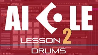 Getting Started In Cubase AI LE Elements Lesson 2 of 6  Drums [upl. by Arammahs612]