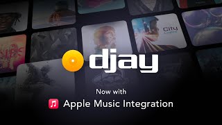 djay x Apple Music integration  on iPhone iPad Mac Apple Vision Pro Windows Android [upl. by Afesoj]