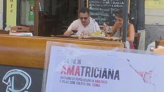 Italy quake restaurants launch pasta campaign for devastated areas [upl. by Attey733]