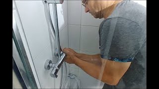 1 Mischarmatur Dusche Reinigen Entkalken abmontieren der Grohe Mischbatterie [upl. by Fang776]