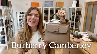 Burberry Camberley Bag Review [upl. by Ynhoj]