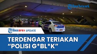 Viral Mobil Patroli Nyaris Serempet Rombongan PM Laos seusai KTT ASEAN Diteriaki quotPolisi Gblkquot [upl. by Dnalsor948]