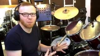 How To Play Fast HiHat in Drum Grooves Moeller Technique [upl. by Kial]