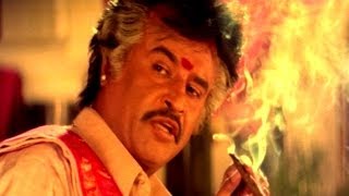 Pedarayudu Movie  Rajnikanth Introduction Scene  Mohan BabuSoundarya [upl. by Annoyed458]