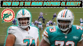 Film Breakdown Explaining the Miami Dolphins Offensive Line Philosophy  Is It Really That Bad [upl. by Trabue]