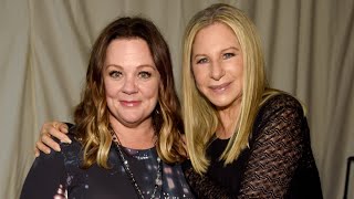 Barbra Streisand clarifies Ozempic query to Melissa McCarthy ‘Wanted to pay her a compliment’ [upl. by Aihsilef]