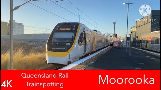 Queensland Rail Trainspotting  Moorooka [upl. by Velvet850]