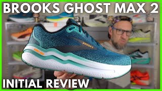 BROOKS GHOST MAX 2 INITIAL REVIEW  BEST VALUE MAX CUSHION SHOE in 2024  EDDBUD [upl. by Ainitsirc693]