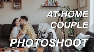 Posing Ideas For Couple InHome Photoshoot  Lifestyle Behind the Scenes [upl. by Ylim]