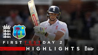 Smith Hits 70 amp Stokes 200th Wicket  Highlights  England v West Indies Day 2  Rothesay Test 2024 [upl. by Inhsor]