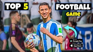 সেরা পাঁচটি ফুটবল গেম। Top 5 best high graphics football game for Android [upl. by Lankton634]