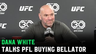 Dana White teases 2024 UFC superfight quotEverybody wants to know who it isquot [upl. by Nerred]