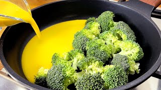 🥦 💯 This is the BEST way to cook broccoli with eggs🔝 Broccoli Recipe [upl. by Ankeny]