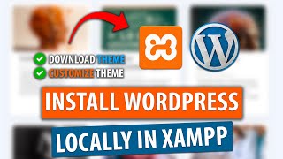 Install WordPress on Local Host Using XAMPP StepbyStep Guide 🚀 [upl. by Meldon]