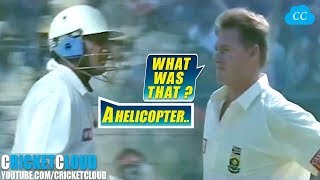 Azharuddin Playing Helicopter Shot  5 Fours in a Row vs Lance Klusener [upl. by Shushan927]