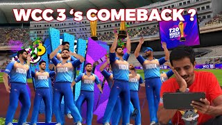 🤡🗿 WCC 3 Comeback  played BEST match T20 world cup 2024 in video game World Cricket Championship 3 [upl. by Wynne540]