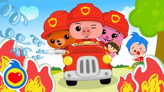 Bombeiros ao Resgate 🧑‍🚒👩‍🚒  Música Infantil  Um Herói do Coração [upl. by Verene]