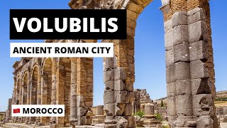 Walking to Volubilis  🇲🇦 MOROCCO  Amazing Ancient Roman City [upl. by Kriste]