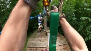 Kerfoot Canopy Tours Zip Line [upl. by Ensoll]