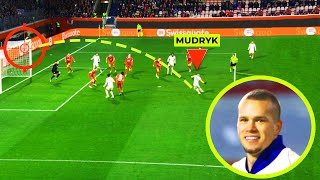 AMAZING GOAL🔥👏 MYKHAILO MUDRYK vs FC Heidenheim  All Skills [upl. by Aitnom]