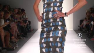 MALAN BRETON  MERCEDESBENZ FASHION WEEK SPRING 2012 COLLECTIONS [upl. by Aynotahs]