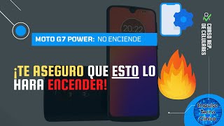 🔴No enciende 🥇 SOLUCION 2021✅  Moto G7 Power [upl. by Lhamaj534]