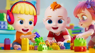 Tidy Up Time  Clean Up Song  Hot Cross Buns  Nursery Rhymes amp Kids Song  Kindergarten [upl. by Araccat]