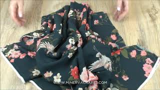 Viscose Challis Fabric [upl. by Amena]