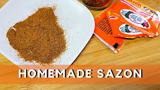 Homemade Sazon Seasoning  Puerto Rican Sazon No MSG [upl. by Onileva179]