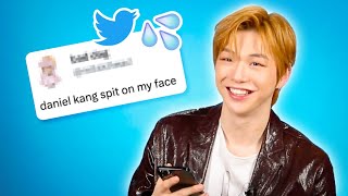 KANGDANIEL Reads Thirst Tweets [upl. by Rehotsirhc39]