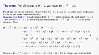 Strong Induction Examples [upl. by Bilek126]