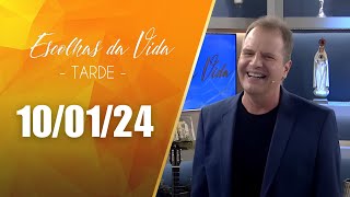 Escolhas Da Vida  Tarde  100124  Dalcides Biscalquin [upl. by Trever]