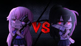 「Epic rap battle of yandere 🔪」Ayano vs yuno part 2  gcmv [upl. by Akinihs]