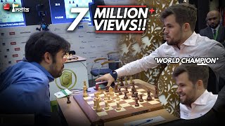 The game that made Magnus Carlsen the World Rapid Champion 2019 [upl. by Arnuad]