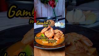 Gambas met knoflook en peper gambasmetknoflook zeevruchtenrecept makkelijkerecepten garnalen [upl. by Nevin]