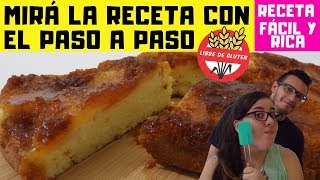 Tarta de manzana invertida sin TACC sin gluten apta celíacos [upl. by Nesnar44]