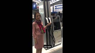 DFS Product Manager Johanna Gustavsson presents the Wayne Helix™ 6000 fuel dispenser with AdBlue® [upl. by Rednazxela]