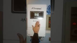 Solar System 6 KVA Installation WAPDA Sharing via Fronus Solar Inverter [upl. by Laurella]