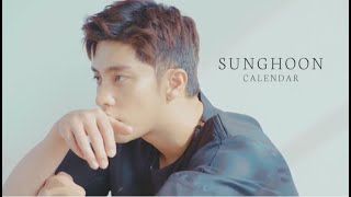 SUNG HOON 2020 Calendar 성훈님 2020년 달력 [upl. by Enad]