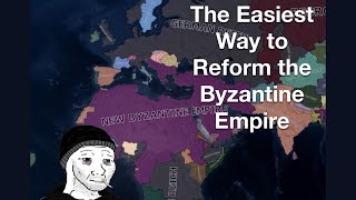 HOI4 Guide  Greece Reforms the Byzantine Empire Bad Romance BBA [upl. by Hgielak]