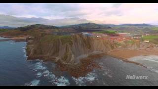 GETARIA ZUMAIA FLYSCH  BASQUE COUNTRY [upl. by Milka540]