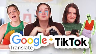 GOOGLE TRANSLATEAR TIKTOKTRENDER  Varför gör vi det här [upl. by Eibba311]