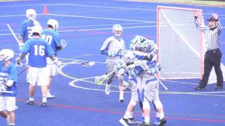 UNE Mens Lacrosse vs Roger Williams University  Senior Day Highlights  42217 [upl. by Lumbard219]