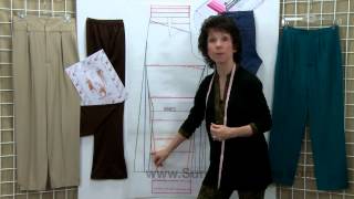 How to Pants Pattern Designing Tutorial [upl. by Acissj]