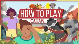 How to Play CATAN  The Most Adorable Overview Ever [upl. by Itida952]